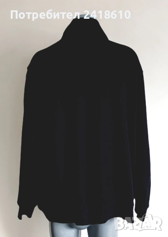 Lacoste Classic Fit Cotton Knit  3/ 4 Cip Size / 8 - 3XL НОВО! ОРИГИНАЛ! Мъжка Блуза с 3/4 Цип, снимка 11 - Пуловери - 52538921