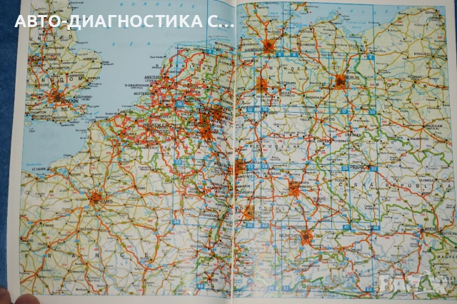Оригинална Указателна Книжка с Немски карти на Mazda 1993г, снимка 3 - Специализирана литература - 51809974
