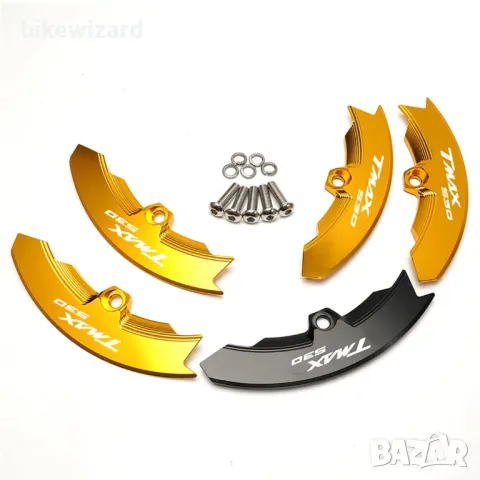 TMAX 530 TMAX530 SX DX 2017 2018 2019 CNC Алуминиев предпазител за ремъка НОВ, снимка 2 - Части - 50001873