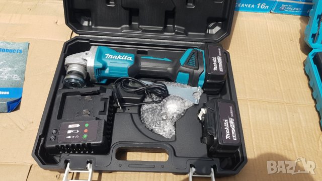 Акумулаторен Ъглошлайф Флекс Makita 125мм 5ah Макита Шлайф Ракета, снимка 1