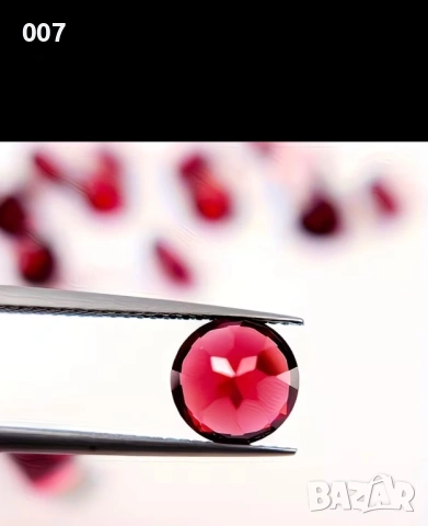 Натурален Гранат 3мм, 0.13ct