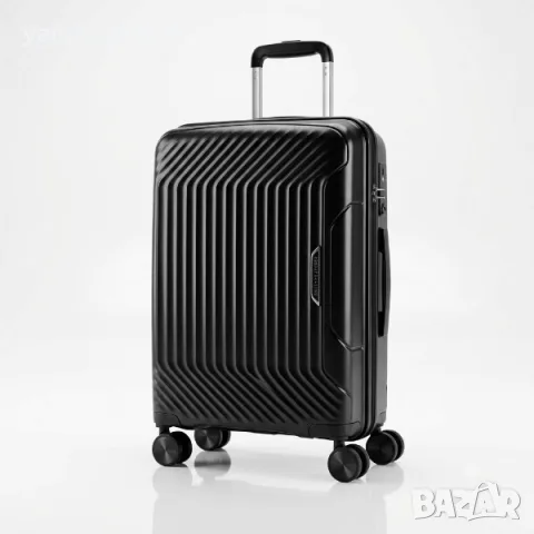 Куфар за ръчен багаж 55x40x23 PP 88001 – твърд куфар с 4 колела и TSA заключване, снимка 6 - Куфари - 56200110
