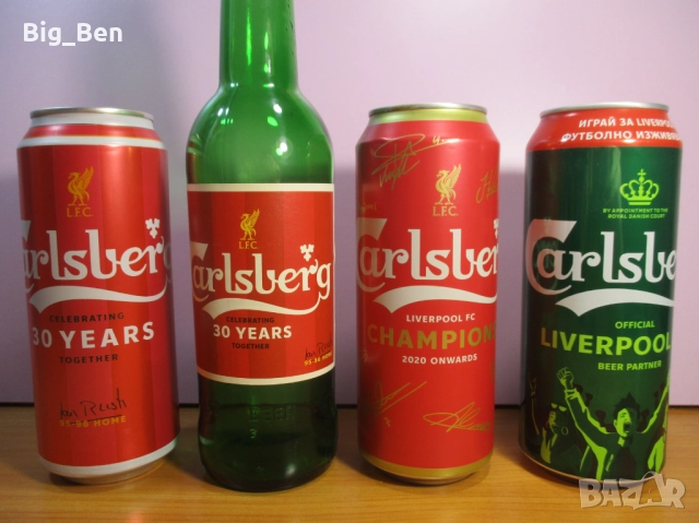 Liverpool-4 Бири Футболна Колекция-Ливърпул, снимка 6 - Колекции - 52418671
