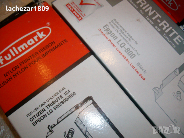 Ленти за принтер, снимка 3 - Консумативи за принтери - 44571244
