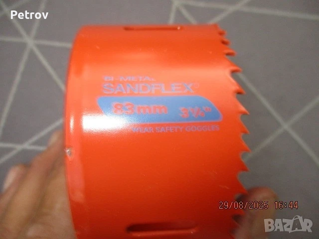 BAHCO - 3834-SET-92 - Made in Sweden - ПРОФЕСИОНАЛЕН Комплект биметални SANDFLEX боркорони 16-83 mm , снимка 2 - Бормашини - 51629804
