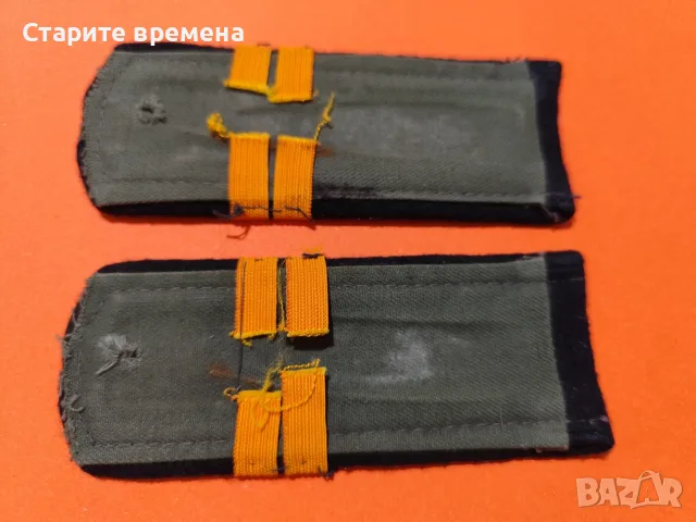 Чифт пагони - от 80те, снимка 2 - Други ценни предмети - 56549850