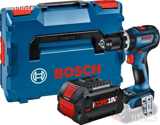 Акумулаторен ударен винтоверт GSB 18V-90 C 1xProCORE 8.0Ah+ Bosch, снимка 1