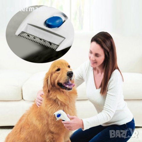 Електрически гребен срещу бълхи кърлежи за домашни любимци Flea Doctor, снимка 4 - За кучета - 29358035