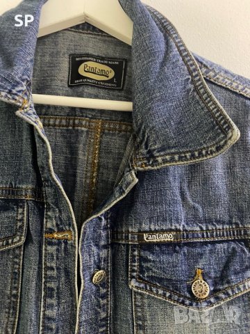 Дълго дънково яке, снимка 3 - Якета - 38718400