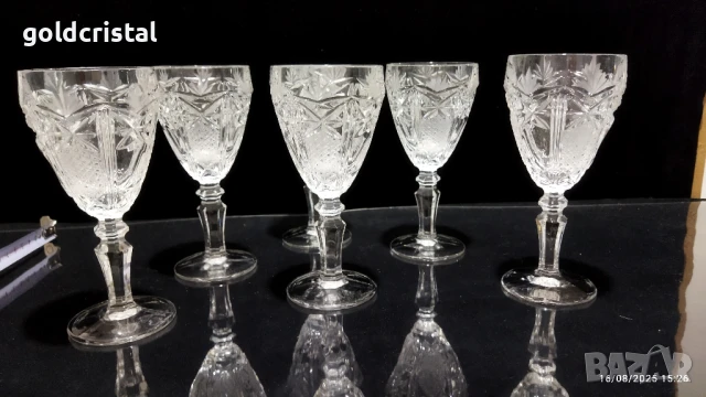 кристални чаши 