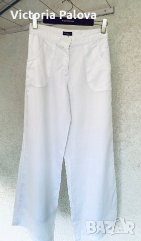 Луксозен панталон FREDA Канада,лен, снимка 2 - Панталони - 40530562