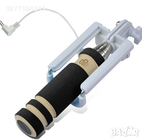 НОВ SELFIE STICK, СЕЛФИ СТИК РАБОТИ С ANDROID И IPHONE МОНОПОД ЗА СМАРТФОН СЕЛФИ СТИКОВЕ +, снимка 5 - Селфи стикове, аксесоари - 51630136