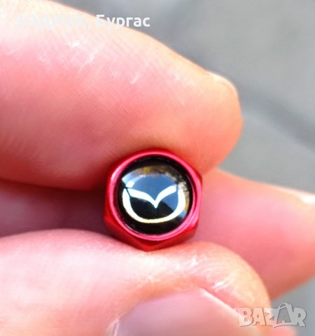 Комплект 4 броя Алуминиеви Капачки за Гуми - MAZDA, снимка 3 - Аксесоари и консумативи - 28837341