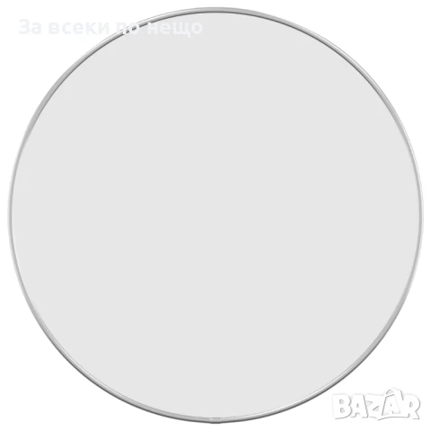Стенно огледало сребро Ø 50 см кръгло Код P979