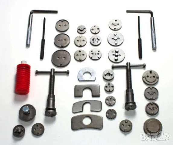 Комплект инструменти за смяна на накладки - 35 части, снимка 2 - Други стоки за дома - 52112870