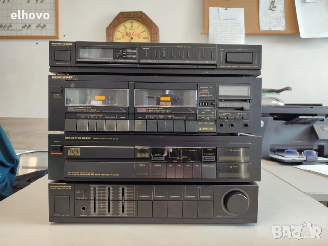 Система Marantz PM-26, CD-56, SD 275, ST-26, снимка 2 - Ресийвъри, усилватели, смесителни пултове - 53106998