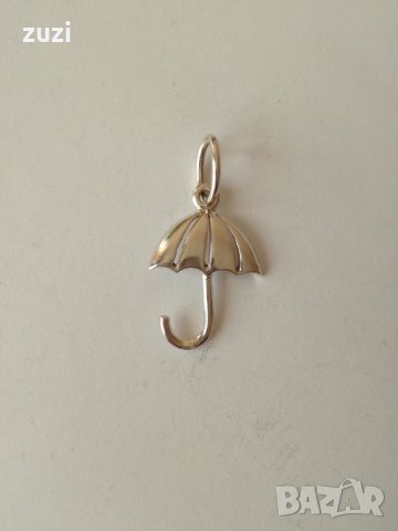 Сребърен медальон - Чадър - 925 сребро, снимка 1