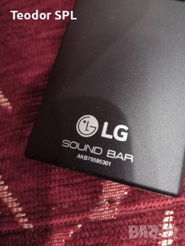 LG soundbar remote, снимка 3 - Аудиосистеми - 42192164