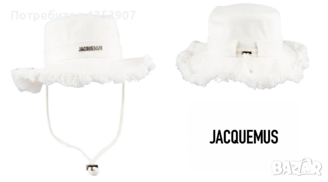 JACQUEMUS шапка, снимка 3 - Шапки - 51024387