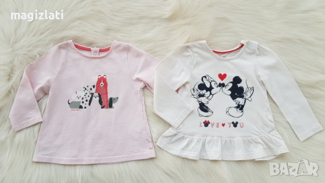 Бебешки блузи 6-9 месеца, снимка 5 - Бебешки блузки - 38019994