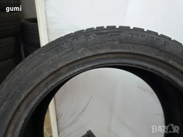 1бр зимна гума 235/45/18 BARUM L06497 , снимка 2 - Гуми и джанти - 55734757