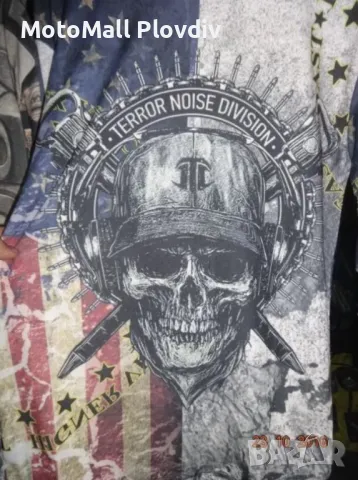 Фланела нова мото чопър рокер череп черепи m l xl xxl мотор, снимка 8 - Аксесоари и консумативи - 49315750