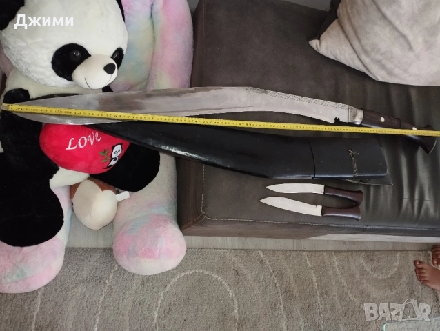 много голямо кукри, снимка 2 - Антикварни и старинни предмети - 51602386