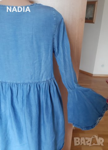 Дънкова туника, снимка 3 - Туники - 32141320