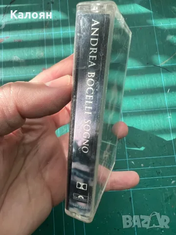 Аудио касета на Андеа Бочели  - SOGNO, снимка 3 - Аудио касети - 48833559