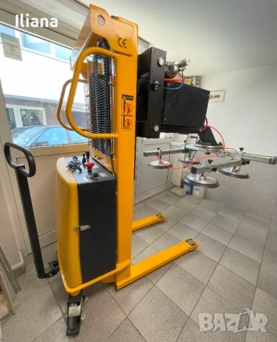 Вакуумен повдигач на стъкла (glasslifter), ламарини, мрамор и други материали с гладка повърхност, снимка 10 - Подемници - 50654433