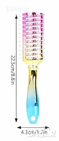 Четка за всякакъв вид коса - безболезнено разресване, снимка 5 - Други - 52832172
