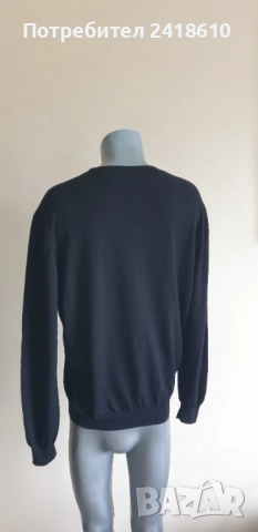 DSQUARED2 ICON  Wool Knit Mens Size XL/2XL  ОРИГИНАЛ! Мъжки Вълнeн тънък Пуловер!, снимка 5 - Пуловери - 52028485