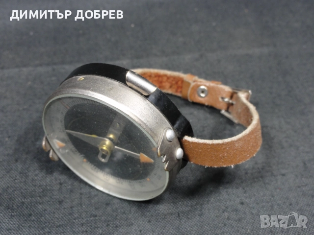 СТАР РЕТРО СОЦ СССР БАКЕЛИТОВ РЪЧЕН КОМПАС, снимка 8 - Антикварни и старинни предмети - 52011919