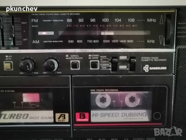 Радиокасетофон SAMSUNG PD-75, снимка 5 - Радиокасетофони, транзистори - 40599481