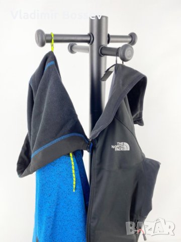 Поставка за дрехи от черна стоманена тръба с държач за чадър, снимка 3 - Закачалки - 44273890