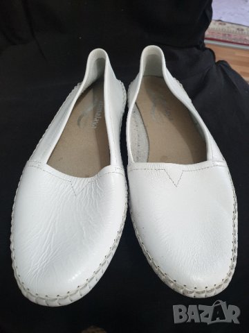 кожени балерини Himalaya White, снимка 2 - Дамски ежедневни обувки - 31502439
