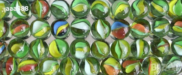 Топчета цветно стъкло тип Мурано, снимка 3 - Антикварни и старинни предмети - 35272548