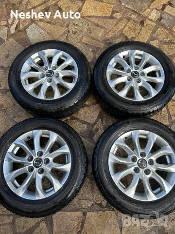 4бр. алуминиеви джанти с думи от Mazda 3, 16 цола.