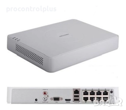 Продавам HIKVISION Mini DS-7108NI-Q1/8P до 6MP