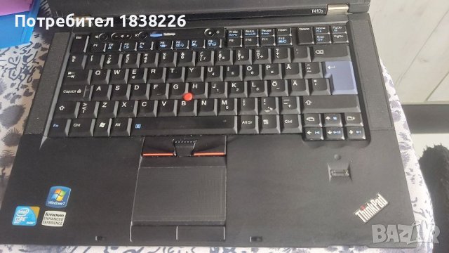 Лаптоп Леново Т410S, снимка 3 - Лаптопи за работа - 39649087