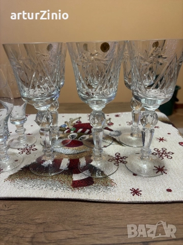 Кристални сервизи, снимка 6 - Чаши - 52939731