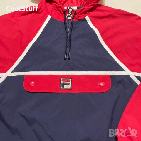 Мъжко Спортно Яке FILA Astor Batwing Размер M, снимка 2 - Якета - 52458769