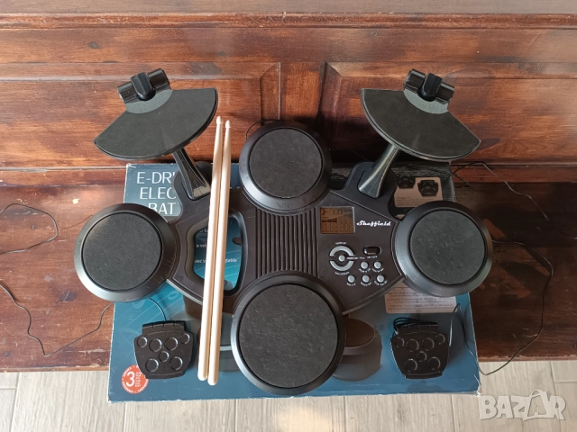 Електронни барабани Sheffield, снимка 2 - Ударни инструменти - 52500263