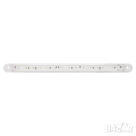 LED габарит 15 LED 240 mm 12-24V с бяла светлина