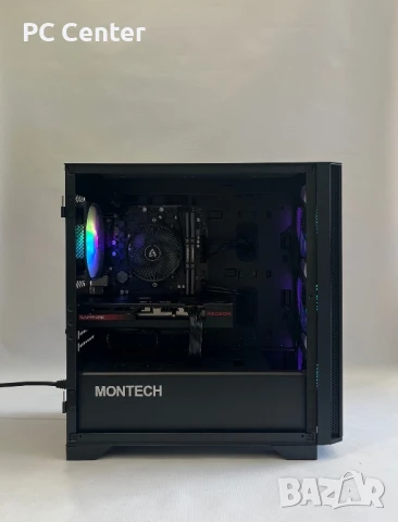 Гаранция! Геймърски компютър AMD Ryzen 5 5500 AMD RX 7600 8GB 16GB Ram, снимка 2 - Геймърски - 51276407