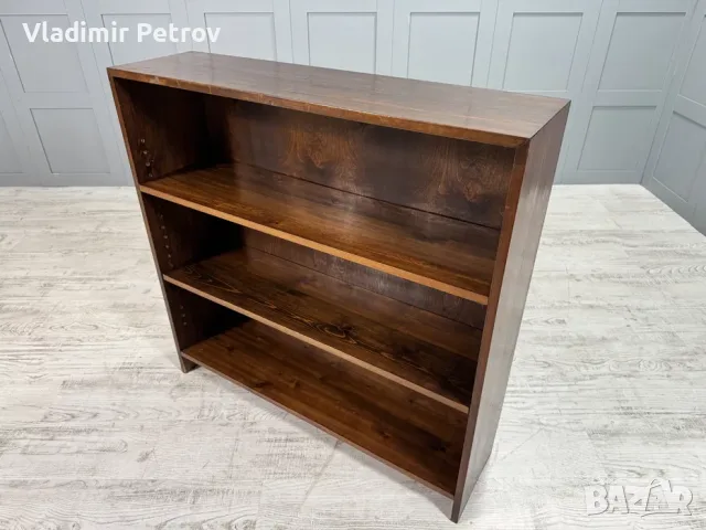 Винтидж библиотека-етажерка Д1133, снимка 3 - Етажерки - 55980050