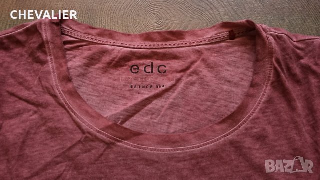 EDC ESPRIT размер XL мъжка тениска 13-35, снимка 5 - Тениски - 29754929