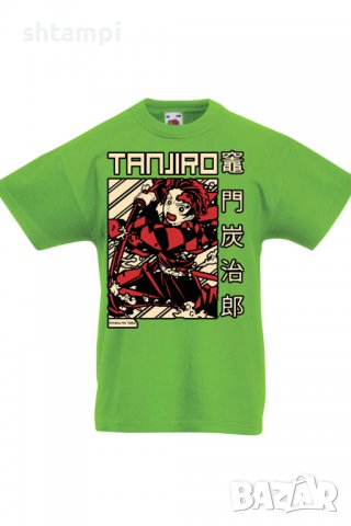 Детска тениска Demon Slayer Tanjiro Kamado 02,Анимация,игра,Празник,Повод, снимка 9 - Детски тениски и потници - 37946602