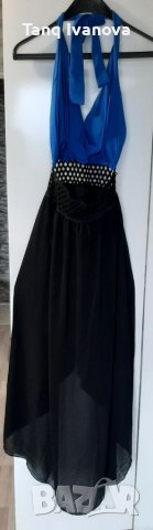 Дамска дълга рокля с гол гръб, снимка 2 - Рокли - 37468270