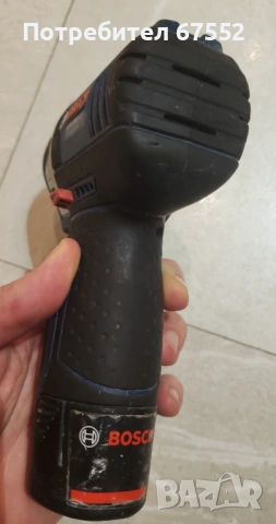 Импакт Bosch GDR 10.8-LI. Тяло с батерия, зарядно няма. 50€ без коментар!, снимка 4 - Други инструменти - 53977788